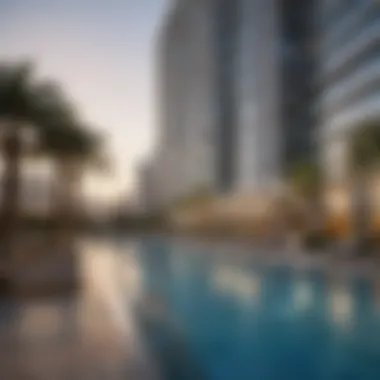 Exclusive Amenities at Park Central Tower Amenities available at Park Central Tower including pool and gym facilities.