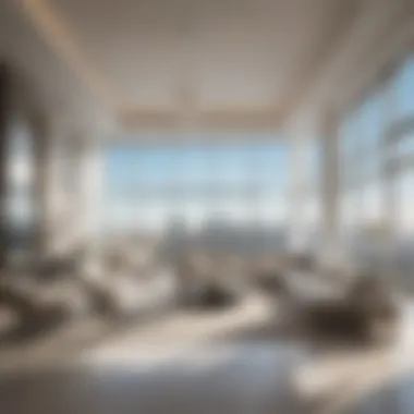 Inside a Modern Living Space at Park Central Tower Luxurious living space within Park Central Tower featuring contemporary design.