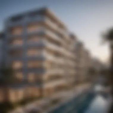 Luxury Apartments at Rove Marasi Drive Panoramic view of Rove Marasi Drive showcasing luxury apartments