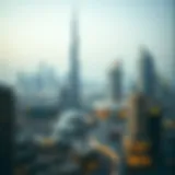 Stunning skyline of Dubai featuring Sobha developments