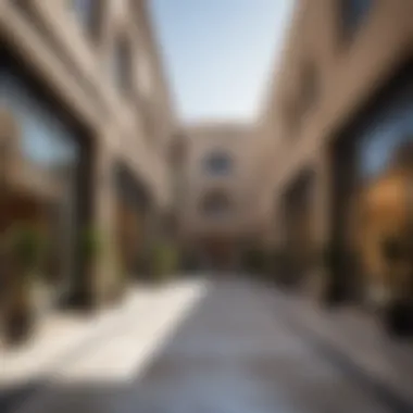 Luxury Shopping in Zabeel Vibrant shopping district in Zabeel with luxury brands