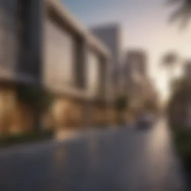 Real Estate Trends Along Zayed First Street Real estate trends visualized through a dynamic graph related to Zayed First Street