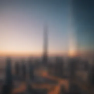 Captivating Skyline of Dubai Stunning skyline views over Dubai