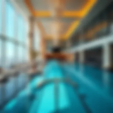 Amenities at Gulf Tower Amenities offered at Gulf Tower including pool and fitness center