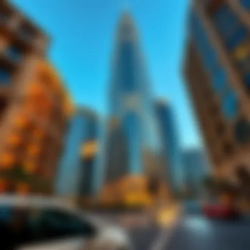 The stunning facade of Gulf Tower showcasing its architectural brilliance