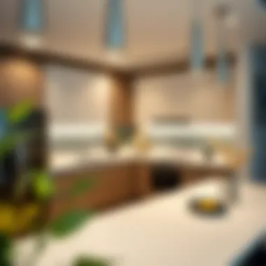 Sleek Kitchen Design at Jannah Hotel Apartments Modern kitchen amenities in Jannah Hotel Apartments