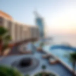 Luxurious beachfront hotel in JBR Dubai