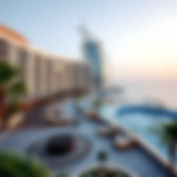 Luxurious beachfront hotel in JBR Dubai