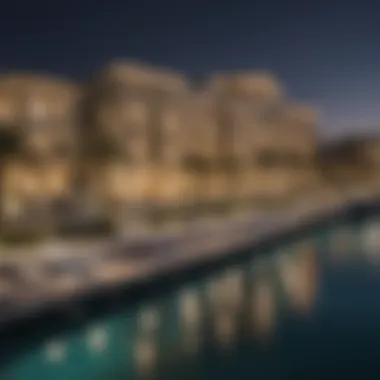 Exclusive Waterfront Amenities of La Sirene Panoramic view of the waterfront amenities
