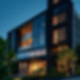 Stunning exterior view of Majan One Residences