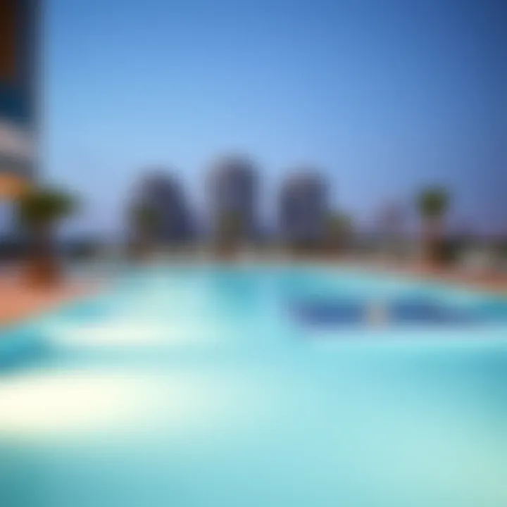 Luxurious amenities offered in Marina Diamond