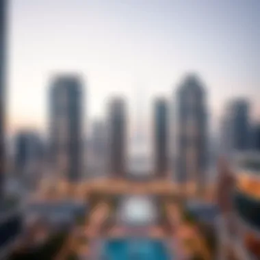 Stunning architectural view of Marina Diamond