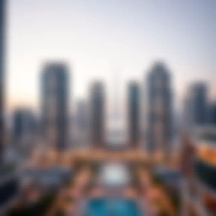 Stunning architectural view of Marina Diamond