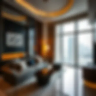 Luxurious Interiors of Movenpick Hotel Apartment Luxurious interiors of Movenpick Hotel Apartment