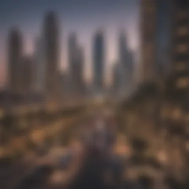 Vibrant Community Around Address Downtown View of amenities surrounding Address Downtown Dubai