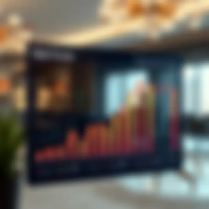 Real estate market trends graph