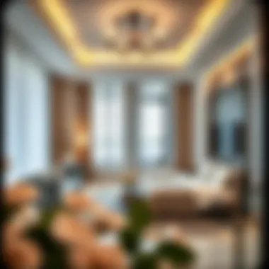 Luxurious One-Bedroom Apartment Interior Luxurious one-bedroom apartment interior design in Dubai
