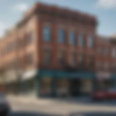 Vibrant street view of Rolla Street showcasing local architecture