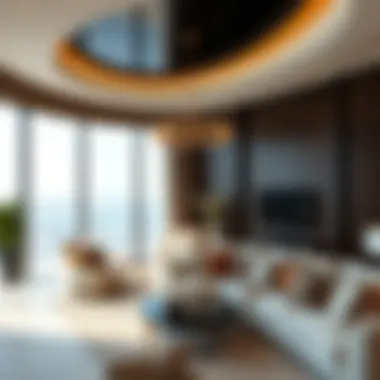 Exquisite Interior of Omniyat One Palm Penthouse Stunning interior of a penthouse in Omniyat One Palm