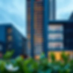 Stunning exterior view of Park View Tower showcasing its architectural elegance