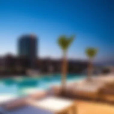 Exquisite Amenities at Pearl Marina Hotel Apartments Amenities offered at Pearl Marina including pool and gym facilities