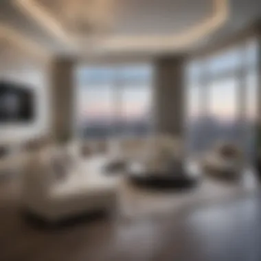 Elegance Inside Platinum Residences Luxurious interior design of a residence in Platinum Residences