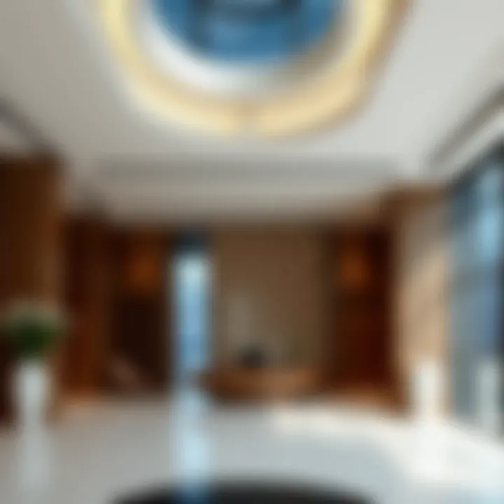 Architectural features of Princess Tower