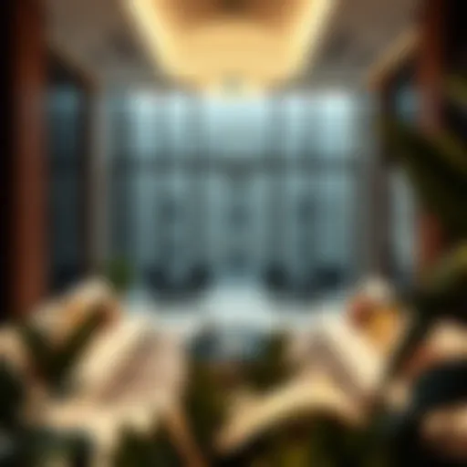 Elevated view of Princess Tower floor plan