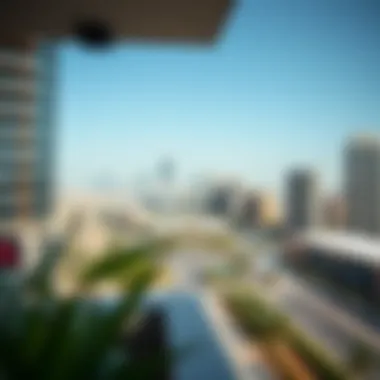 Prime Location of Q Gardens Lofts in Dubai A panoramic view of Dubai, emphasizing the location of Q Gardens Lofts