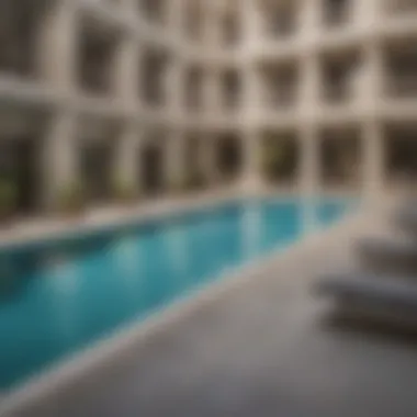 Amenities at Savoy Hotel Apartments: Pool and Gym Amenities offered at Savoy Hotel Apartments including the pool and gym