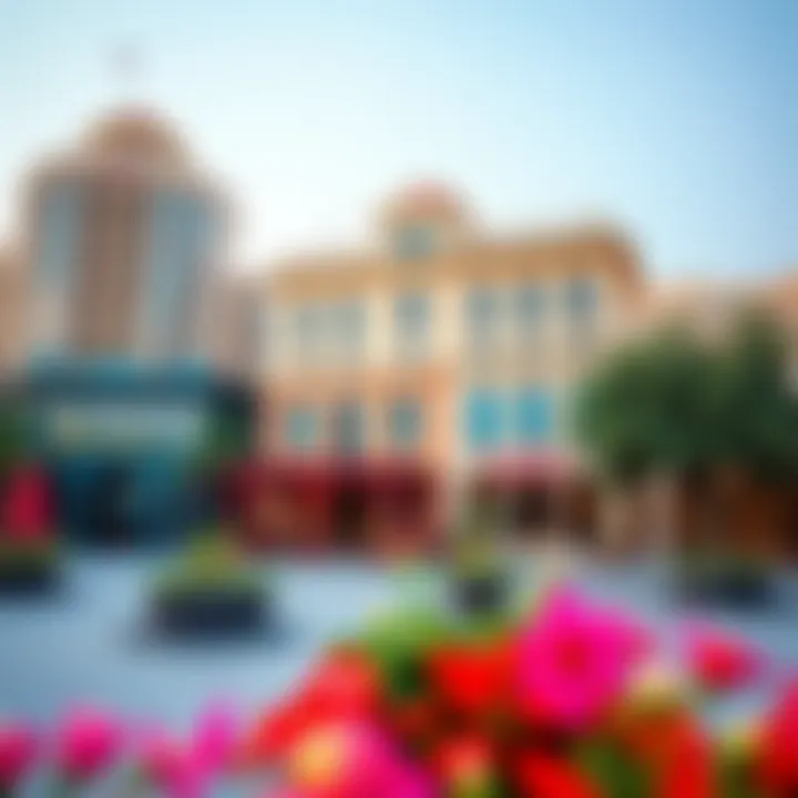Vibrant cultural landscape surrounding Savoy Hotel Bur Dubai