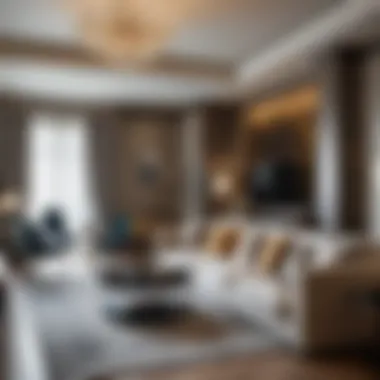 Lavish Interior of Savoy Park Hotel Apartments Luxurious living space at Savoy Park Hotel Apartments