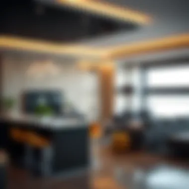 Interior of Sol Bay Tower Apartment Luxurious interior of an apartment in Sol Bay Tower