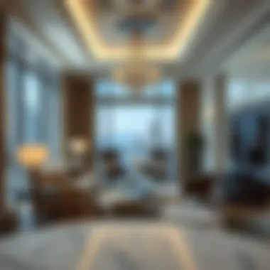 Sophisticated interiors of St. Regis The Residences emphasizing elegant design