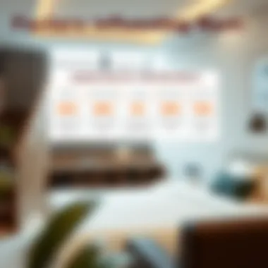 Factors Influencing Rent Infographic displaying key factors affecting studio rents in Dubai