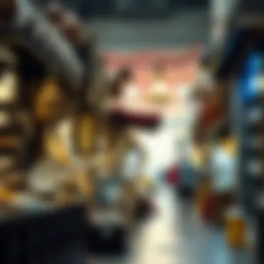 Cultural Richness in Dubai's Markets Cultural market in Dubai with traditional artifacts