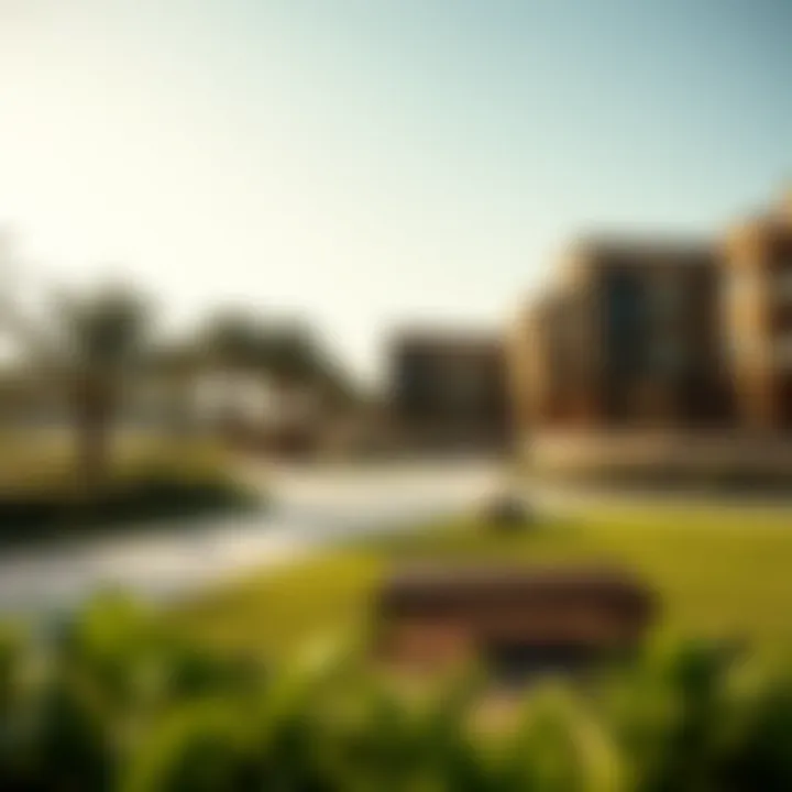 Community amenities including parks and recreational areas within The Lagoons Phase One