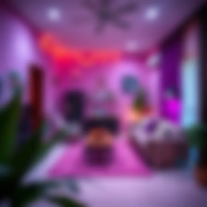 Cozy Short-Term Rental Space Cozy short-term rental space with vibrant decor