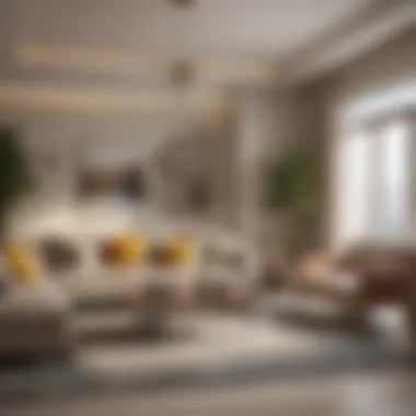 Cozy Apartment Interior in Bur Dubai A cozy apartment interior reflecting the typical living space in Bur Dubai