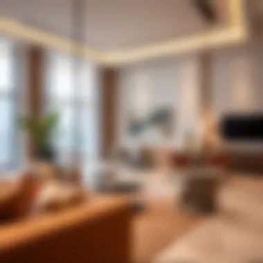 Elegant Interiors of Vida JLT Interior design highlighting the elegance of Vida JLT residences