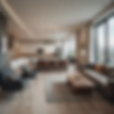 Contemporary Interiors of VYB Living Spaces Interior design showcasing modern living spaces at VYB