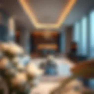 Stylish interiors of one of the apartments in Z2 Tower