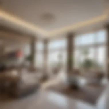 Elegant Interior Design of Zaytouna Residence Interior design of Zaytouna Residence showcasing elegant living space