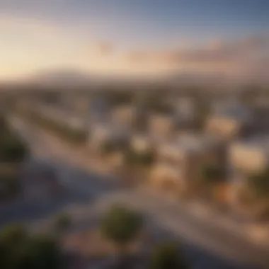 Community Surrounding Zaytouna Residence Vibrant neighborhood surrounding Zaytouna Residence with parks and entertainment options